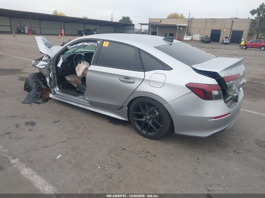 2025 Honda Civic Sport VIN: 2HGFE2F52SH595590 Lot: 43868703