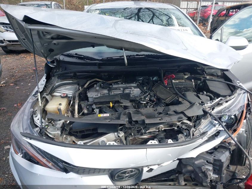 2021 Toyota Corolla Le VIN: JTDEPMAE7MJ151128 Lot: 43868718