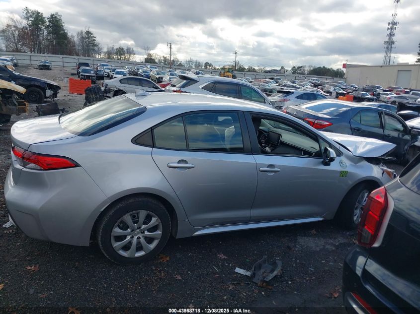 2021 Toyota Corolla Le VIN: JTDEPMAE7MJ151128 Lot: 43868718