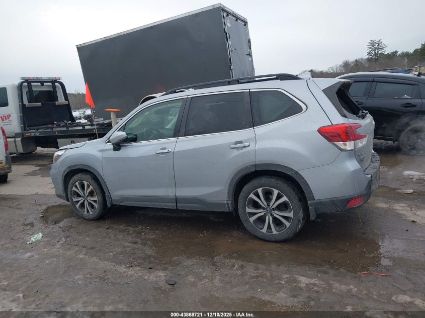 2019 Subaru Forester Limited VIN: JF2SKASC4KH592894 Lot: 43868721