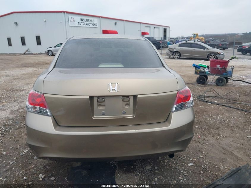 2008 Honda Accord 2.4 Lx-P VIN: JHMCP26448C062377 Lot: 43868727