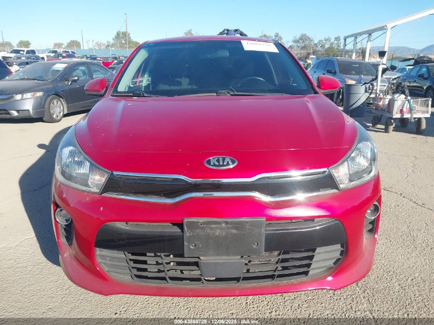 2018 Kia Rio Ex VIN: 3KPA34AB3JE053707 Lot: 43868728