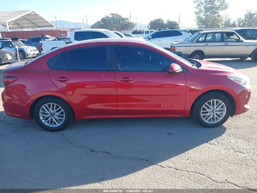 2018 Kia Rio Ex VIN: 3KPA34AB3JE053707 Lot: 43868728