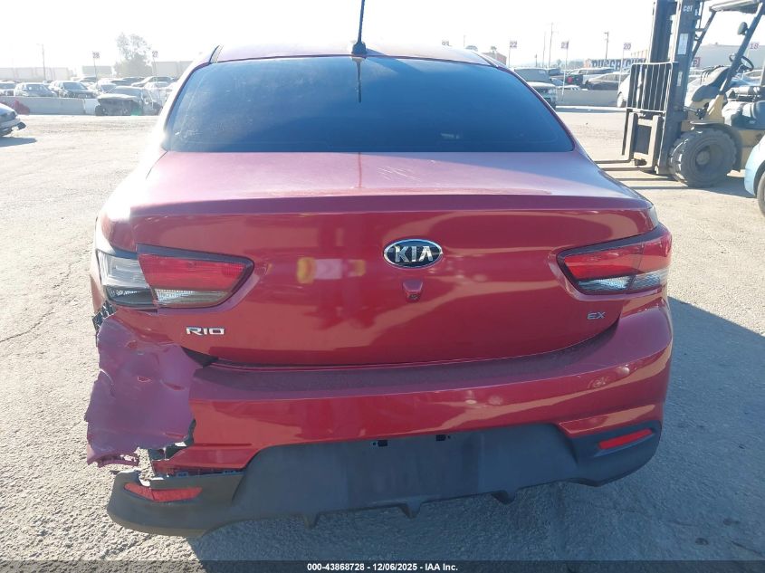 2018 Kia Rio Ex VIN: 3KPA34AB3JE053707 Lot: 43868728