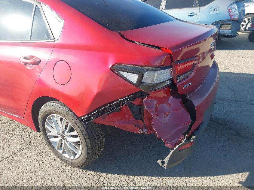 2018 Kia Rio Ex VIN: 3KPA34AB3JE053707 Lot: 43868728