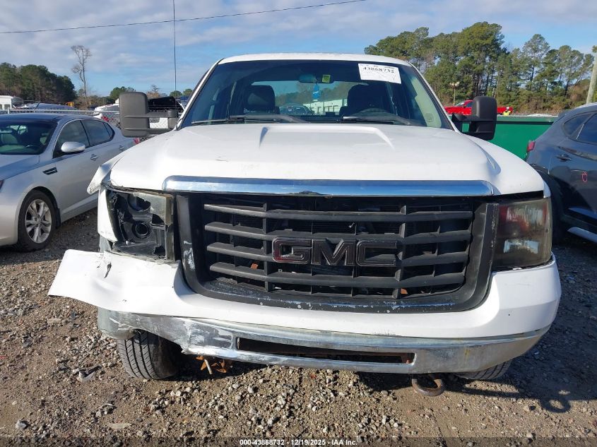 2010 GMC Sierra 2500Hd Work Truck VIN: 1GT4KZBG2AF106054 Lot: 43868732