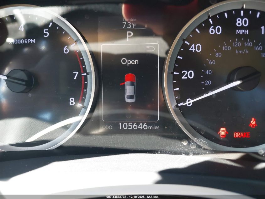 2016 Lexus Is 200T VIN: JTHBA1D28G5022346 Lot: 43868738