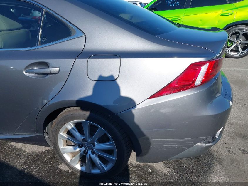 2016 Lexus Is 200T VIN: JTHBA1D28G5022346 Lot: 43868738