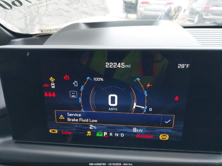 2024 Chevrolet Silverado Ev Work Truck VIN: 1GC10VELXRU200393 Lot: 43868760