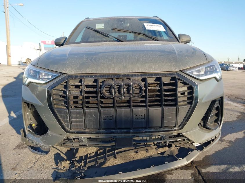 2022 Audi Q3 Premium Plus 45 Tfsi S Line Quattro Tiptronic VIN: WA1EECF36N1006780 Lot: 43868806