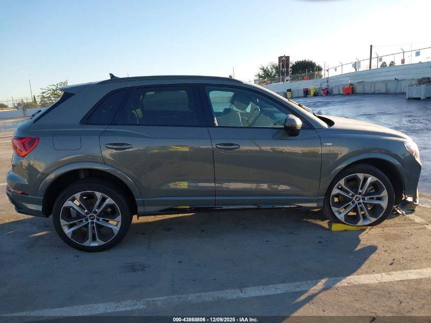 2022 Audi Q3 Premium Plus 45 Tfsi S Line Quattro Tiptronic VIN: WA1EECF36N1006780 Lot: 43868806