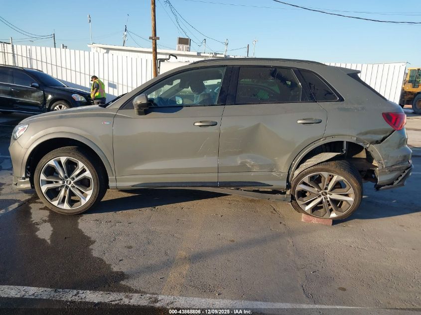 2022 Audi Q3 Premium Plus 45 Tfsi S Line Quattro Tiptronic VIN: WA1EECF36N1006780 Lot: 43868806