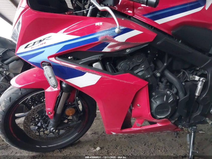 2024 Honda Cbr650 R VIN: MLHRH1558R5001663 Lot: 43868821