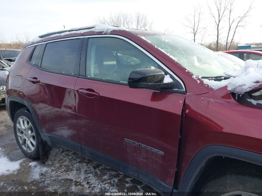 2022 Jeep Compass Latitude Lux 4X4 VIN: 3C4NJDFBXNT183064 Lot: 43868833