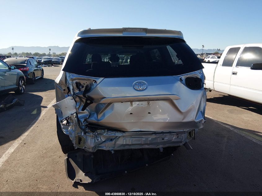 2020 Toyota Sienna Le VIN: 5TDKZ3DC1LS048337 Lot: 43868838