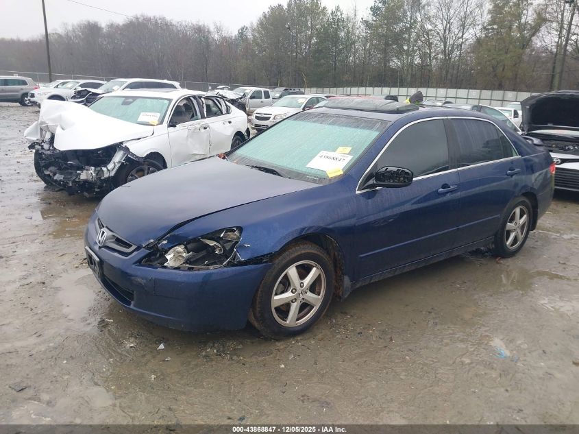 2003 Honda Accord 2.4 Ex VIN: JHMCM56693C003085 Lot: 43868847