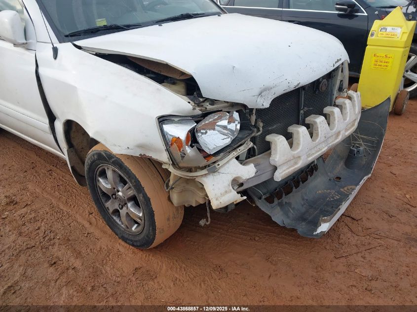 2005 Toyota Highlander V6 VIN: JTEDP21A050052005 Lot: 43868857