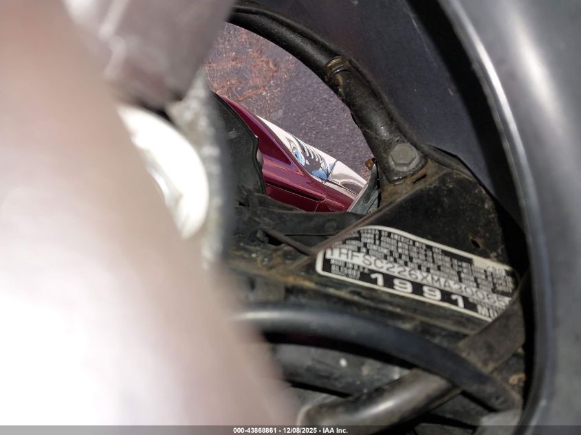 1991 Honda Gl1500 I VIN: 1HFSC226XMA300650 Lot: 43868861