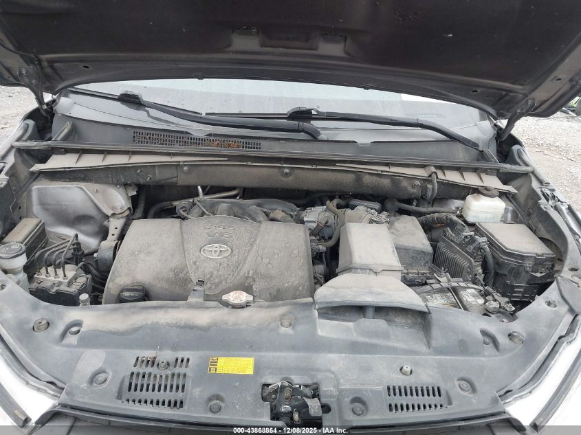 2019 Toyota Highlander Xle VIN: 5TDJZRFHXKS584483 Lot: 43868864