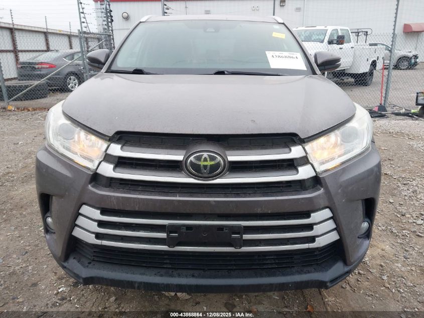 2019 Toyota Highlander Xle VIN: 5TDJZRFHXKS584483 Lot: 43868864
