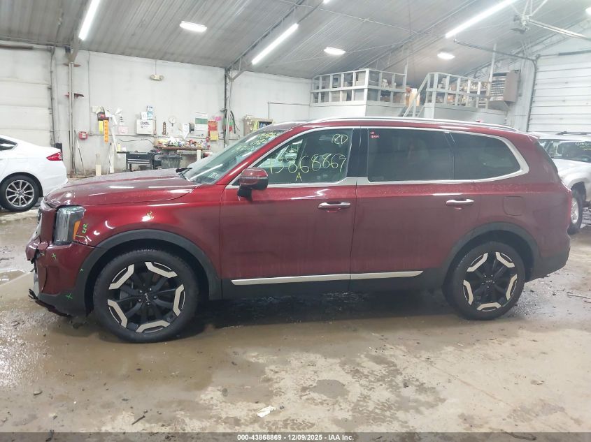 2024 Kia Telluride S VIN: 5XYP6DGC0RG504916 Lot: 43868869