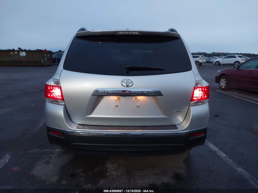 2013 Toyota Highlander Limited V6 VIN: 5TDDK3EHXDS252739 Lot: 43868887