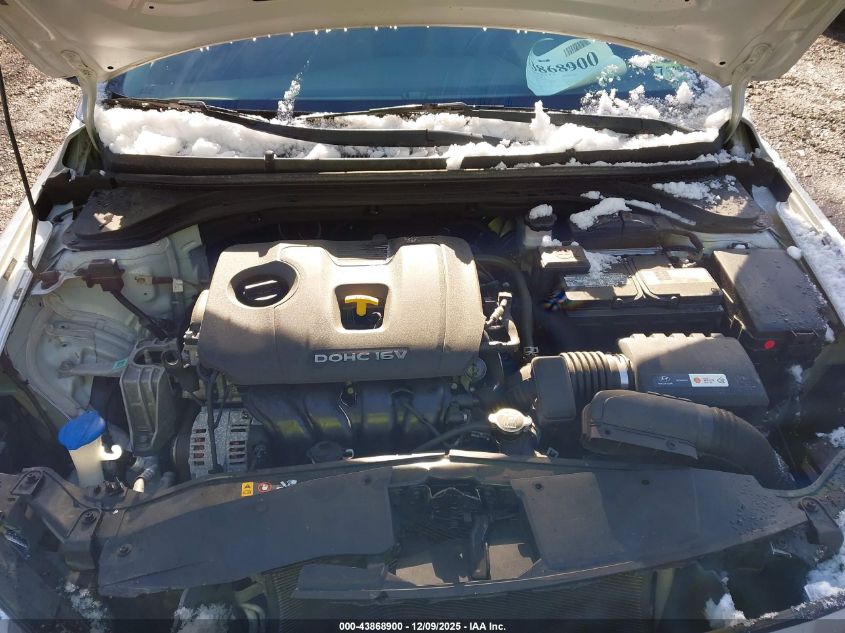 2017 Hyundai Elantra Se VIN: 5NPD74LF0HH163735 Lot: 43868900