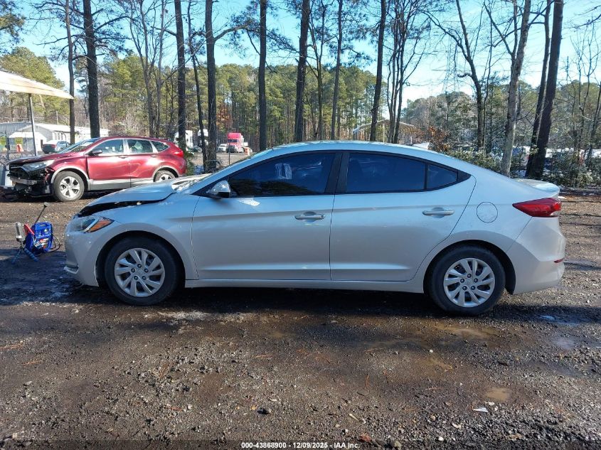2017 Hyundai Elantra Se VIN: 5NPD74LF0HH163735 Lot: 43868900