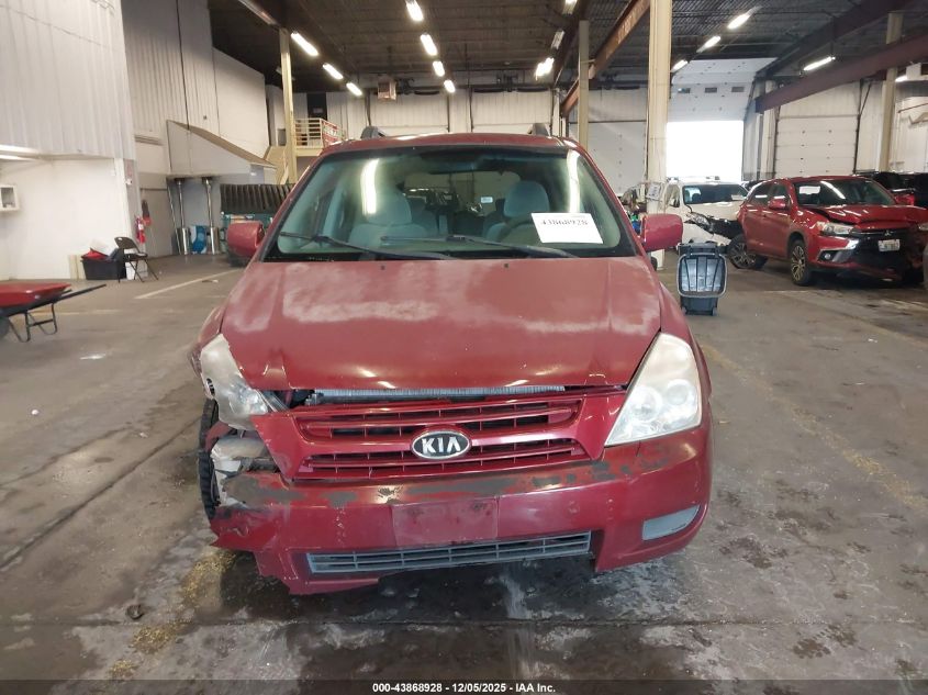 2008 Kia Sedona Lx VIN: KNDMB233886206334 Lot: 43868928