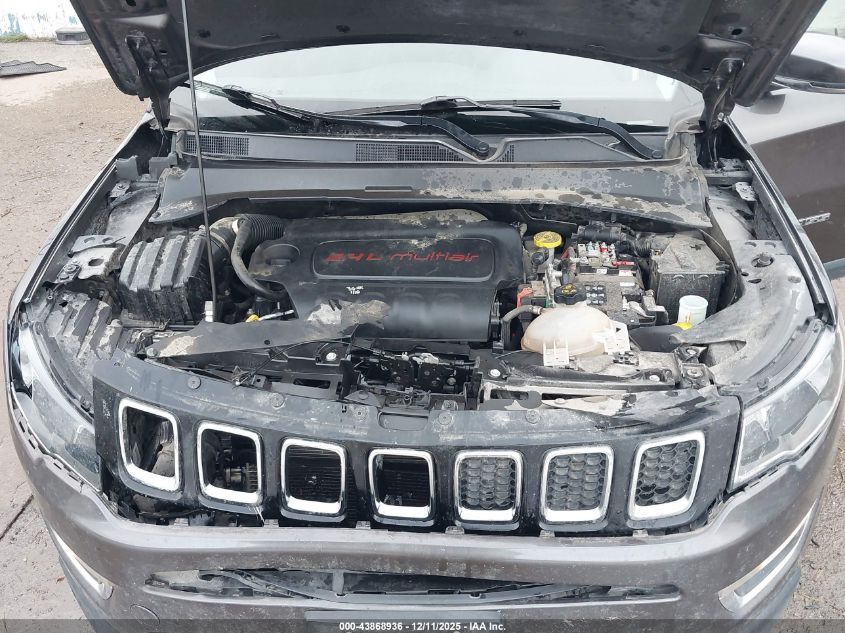 2021 Jeep Compass Limited 4X4 VIN: 3C4NJDCB3MT591196 Lot: 43868936