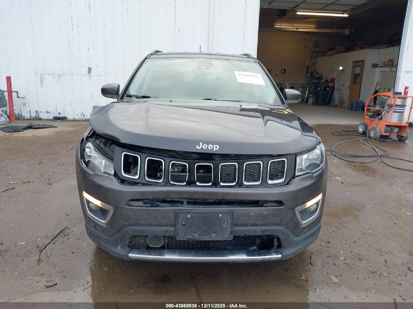 2021 Jeep Compass Limited 4X4 VIN: 3C4NJDCB3MT591196 Lot: 43868936