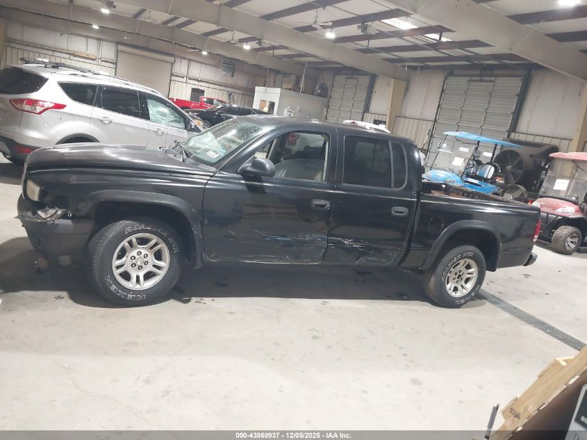 2004 Dodge Dakota Sport/Sxt VIN: 1D7HL38N14S768694 Lot: 43868937