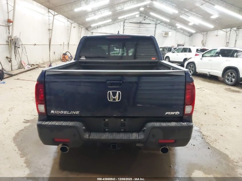 2022 Honda Ridgeline Rtl-E VIN: 5FPYK3F77NB026775 Lot: 43868943