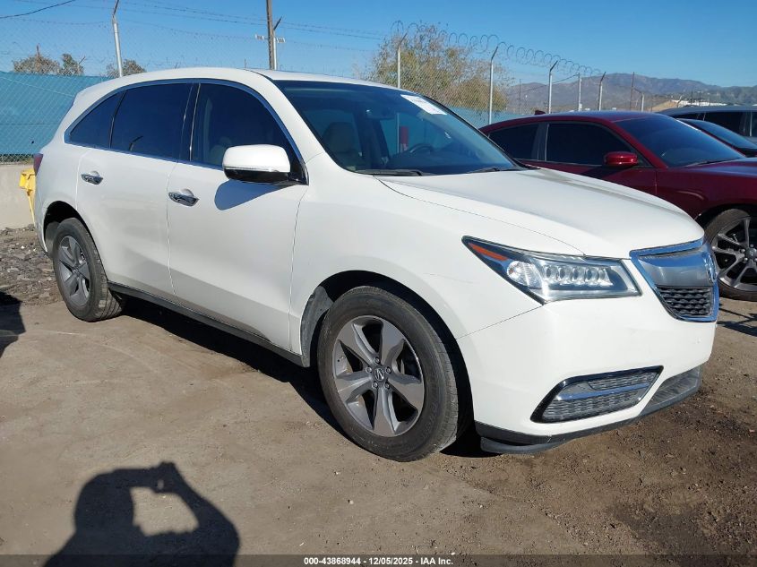 ACURA MDX ACURAWATCH PLUS PACKAGE