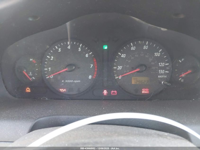 2002 Hyundai Santa Fe Gls/Lx VIN: KM8SC73D32U156614 Lot: 43868952