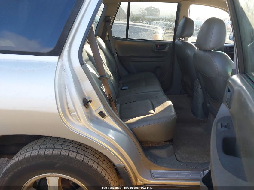 2002 Hyundai Santa Fe Gls/Lx VIN: KM8SC73D32U156614 Lot: 43868952