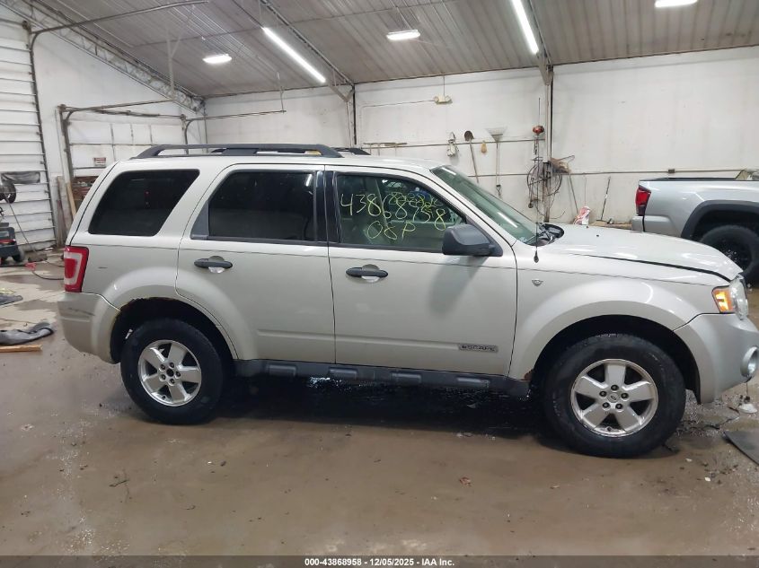 2008 Ford Escape Xlt VIN: 1FMCU93128KD49196 Lot: 43868958