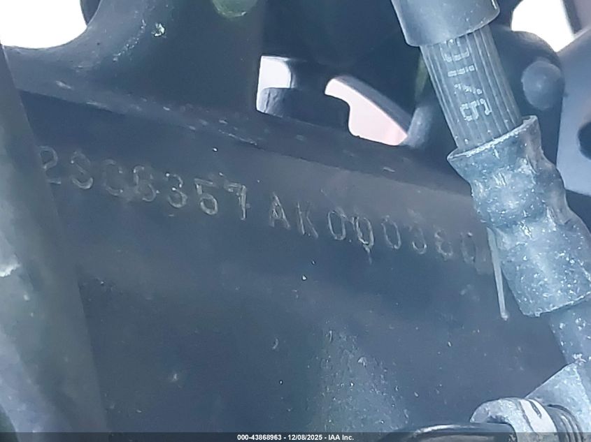 2010 Honda Vfr1200 Dct VIN: JH2SC6357AK000360 Lot: 43868963