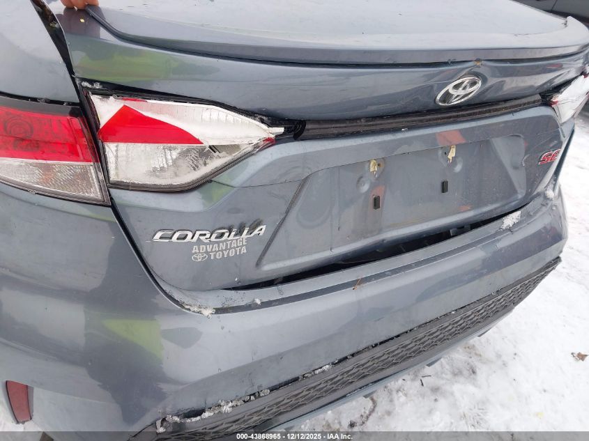 2021 Toyota Corolla Se VIN: 5YFS4MCE2MP065746 Lot: 43868965