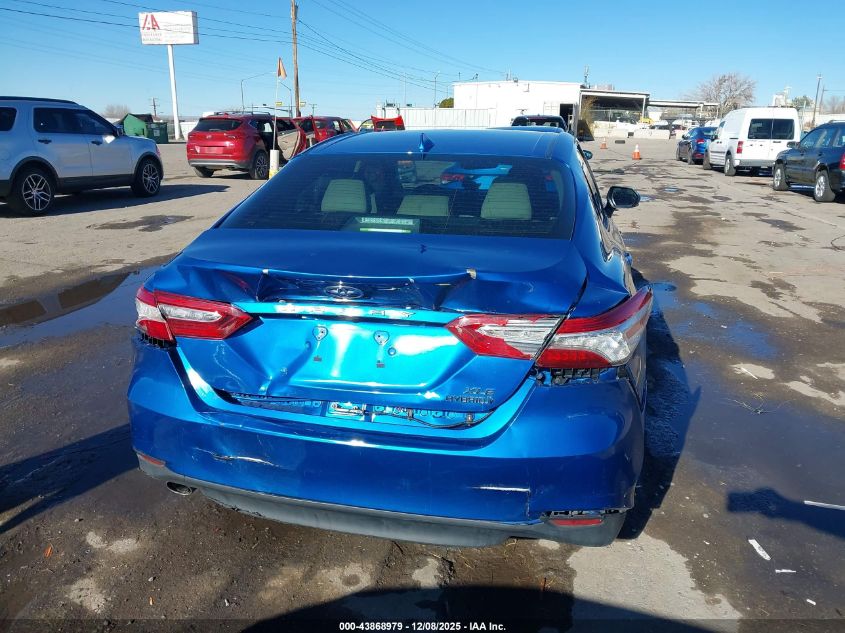 2020 Toyota Camry Xle Hybrid VIN: 4T1F31AK6LU013142 Lot: 43868979