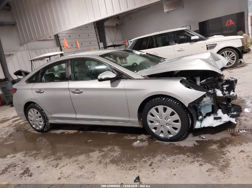 2018 Hyundai Sonata Sel VIN: 5NPE34AF9JH653504 Lot: 43868980