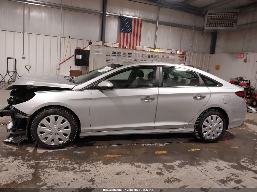 2018 Hyundai Sonata Sel VIN: 5NPE34AF9JH653504 Lot: 43868980