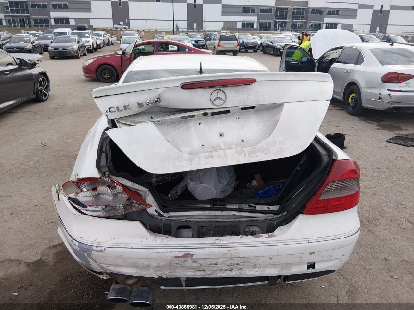 2004 Mercedes-Benz Clk 320 VIN: WDBTJ65J34F064971 Lot: 43868981
