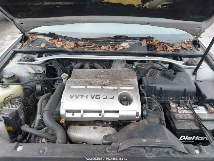 2005 Lexus Es 330 VIN: JTHBA30G655094883 Lot: 43868988