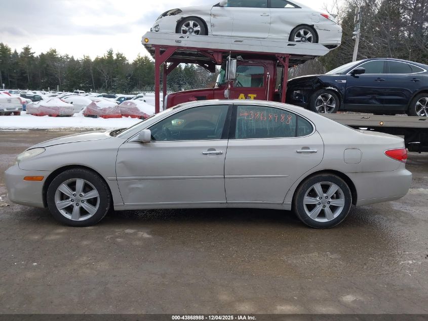 2005 Lexus Es 330 VIN: JTHBA30G655094883 Lot: 43868988