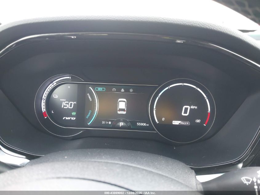 2020 Kia Niro Ev Ex VIN: KNDCC3LG0L5057613 Lot: 43869002