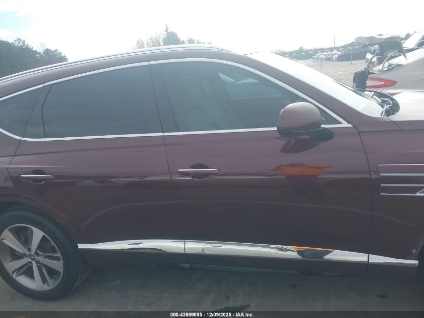 2021 Genesis Gv80 3.5T Awd VIN: KMUHCESC5MU044005 Lot: 43869005