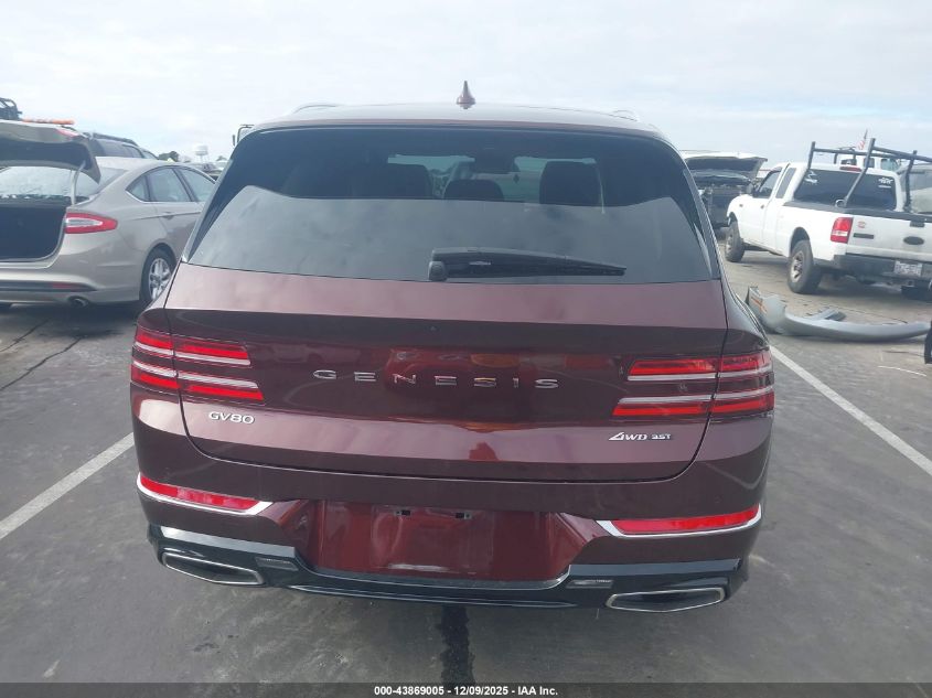 2021 Genesis Gv80 3.5T Awd VIN: KMUHCESC5MU044005 Lot: 43869005