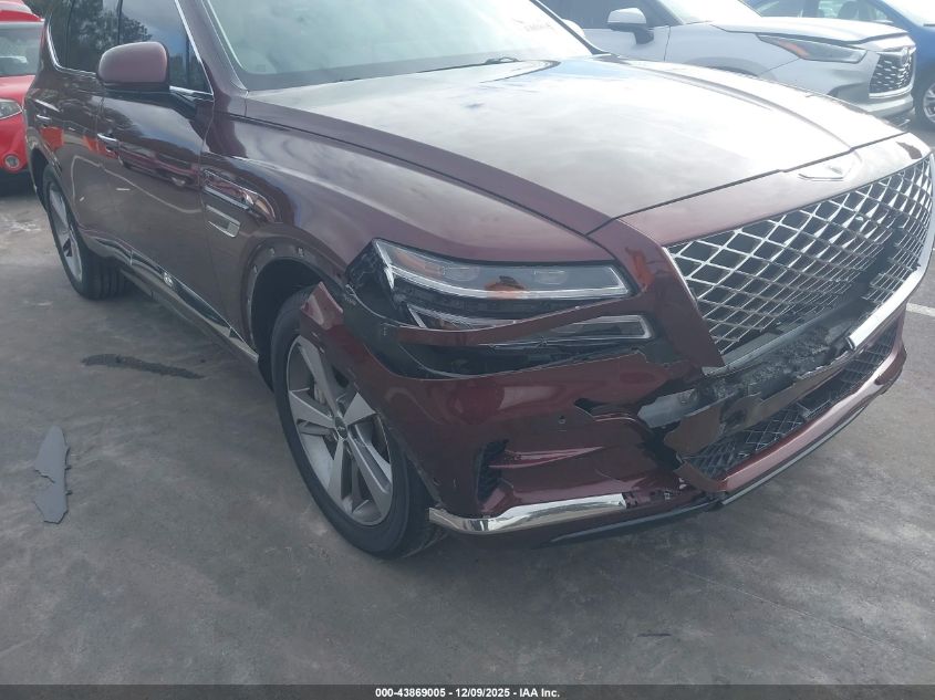 2021 Genesis Gv80 3.5T Awd VIN: KMUHCESC5MU044005 Lot: 43869005