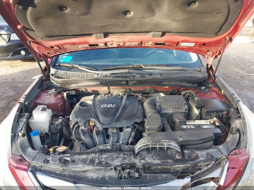 2013 Hyundai Sonata Se VIN: 5NPEC4AC8DH508965 Lot: 43869006